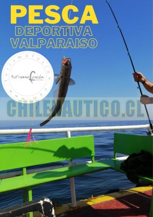 Turismo fusion Anuncios nauticos en Valparaíso |  Pesca deportiva para grupos y empresas valparaiso viÑa , 4 horas de pesca en la costa de valparaiso
